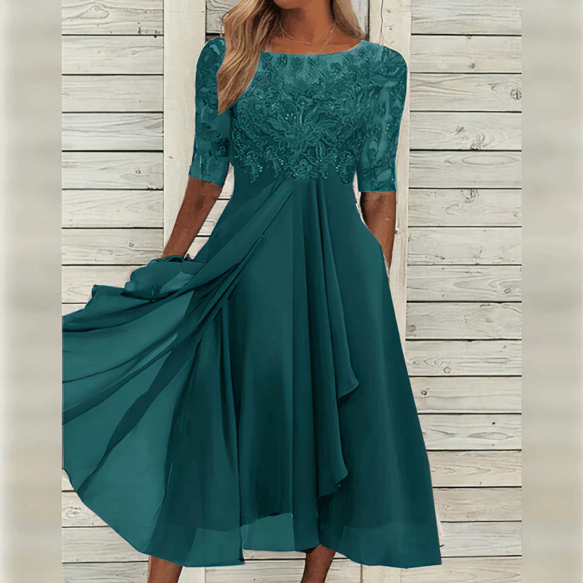 Harper™ - Elegantes Midikleid aus Spitze - Image 9