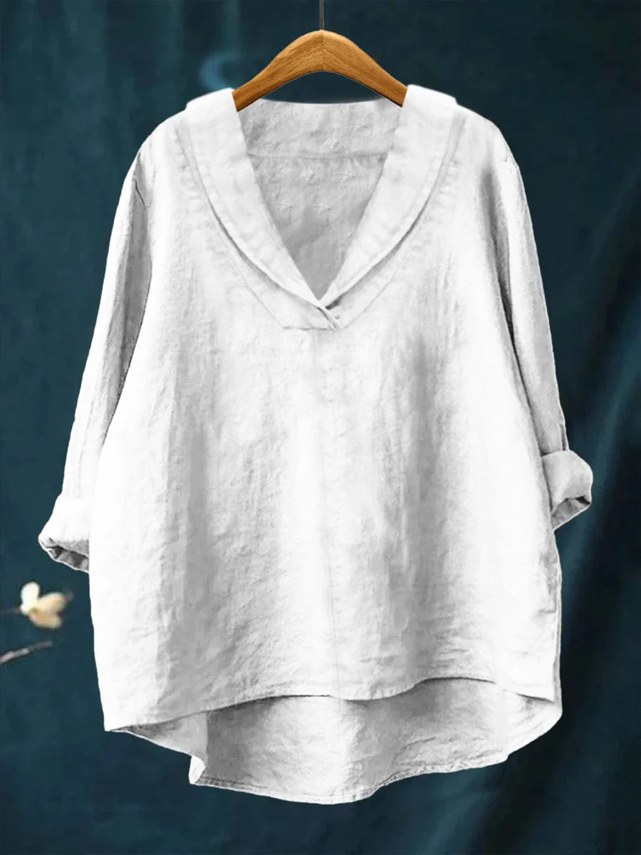 Hortense - Bluse mit V-Ausschnitt - Image 4