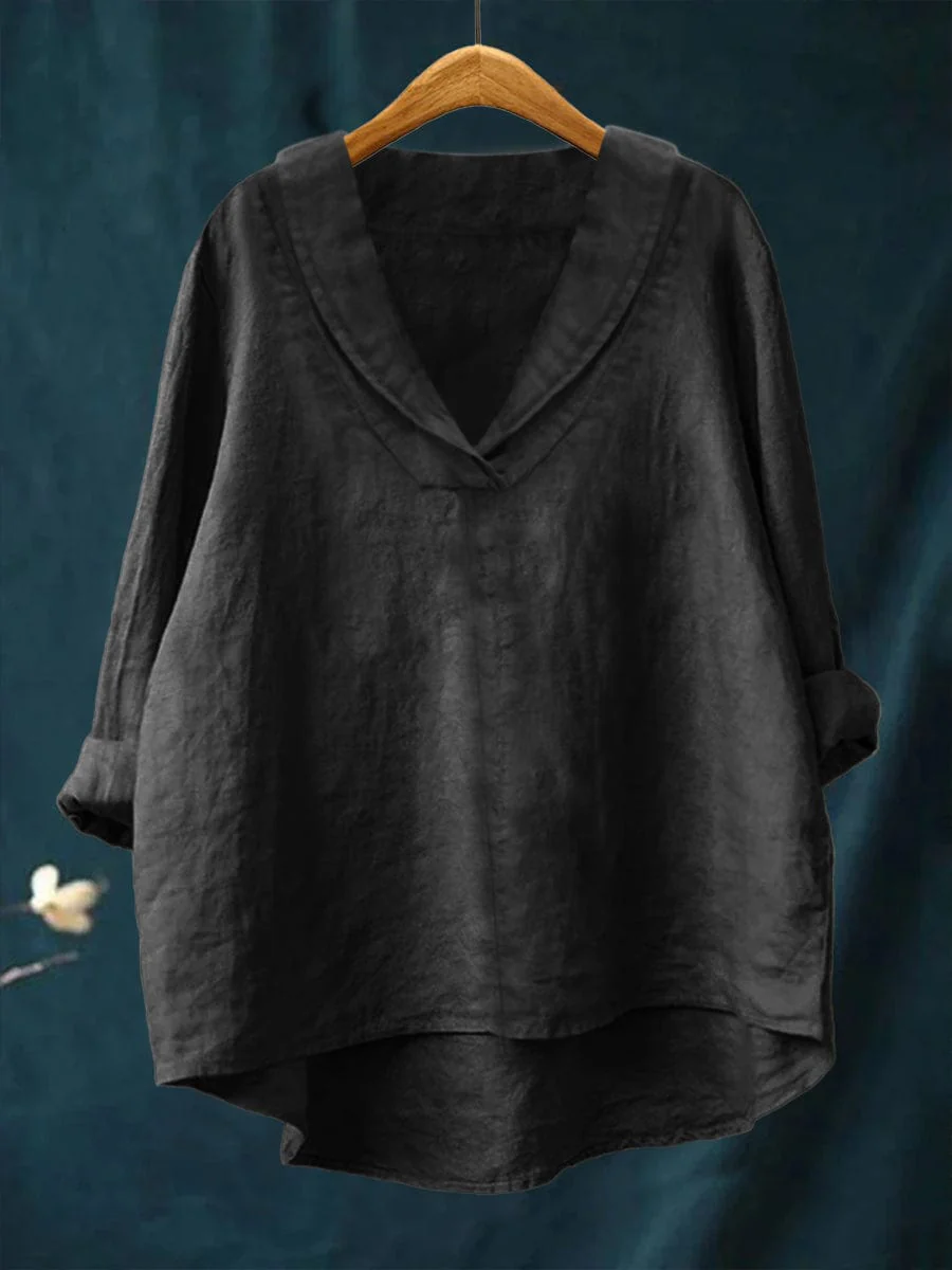 Hortense - Bluse mit V-Ausschnitt - Image 5