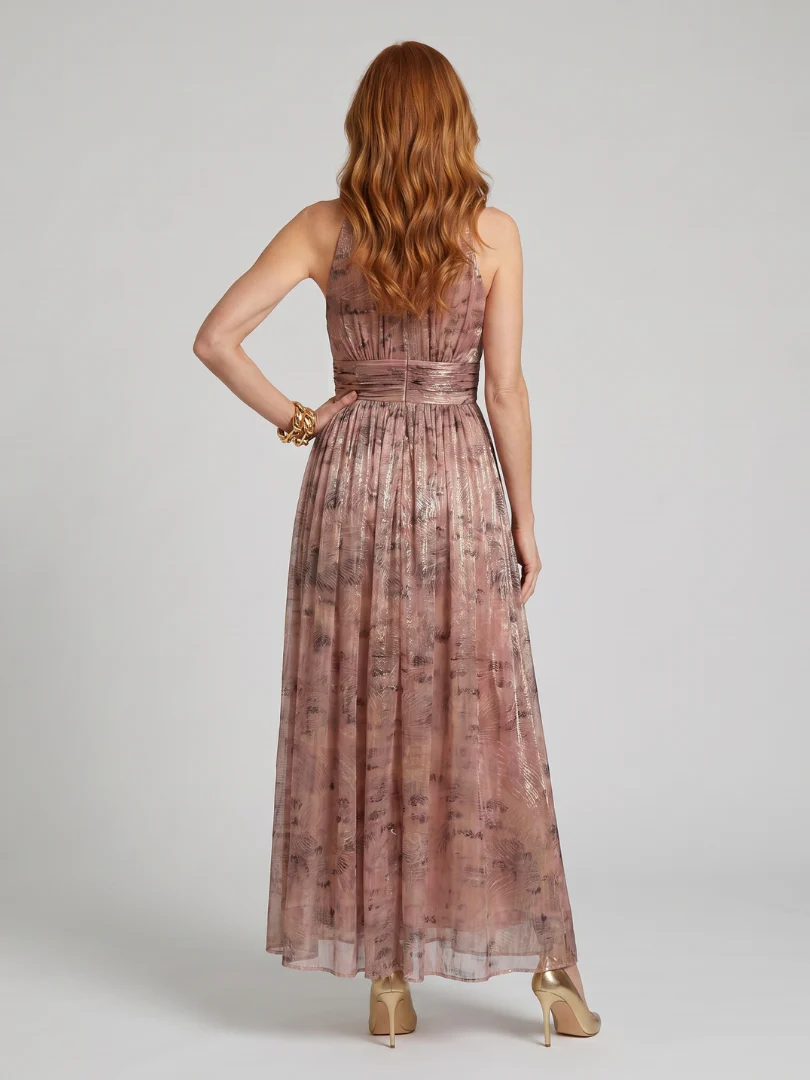 Imogen - Ärmelloses Midi-Kleid mit strukturiertem Finish - Image 4