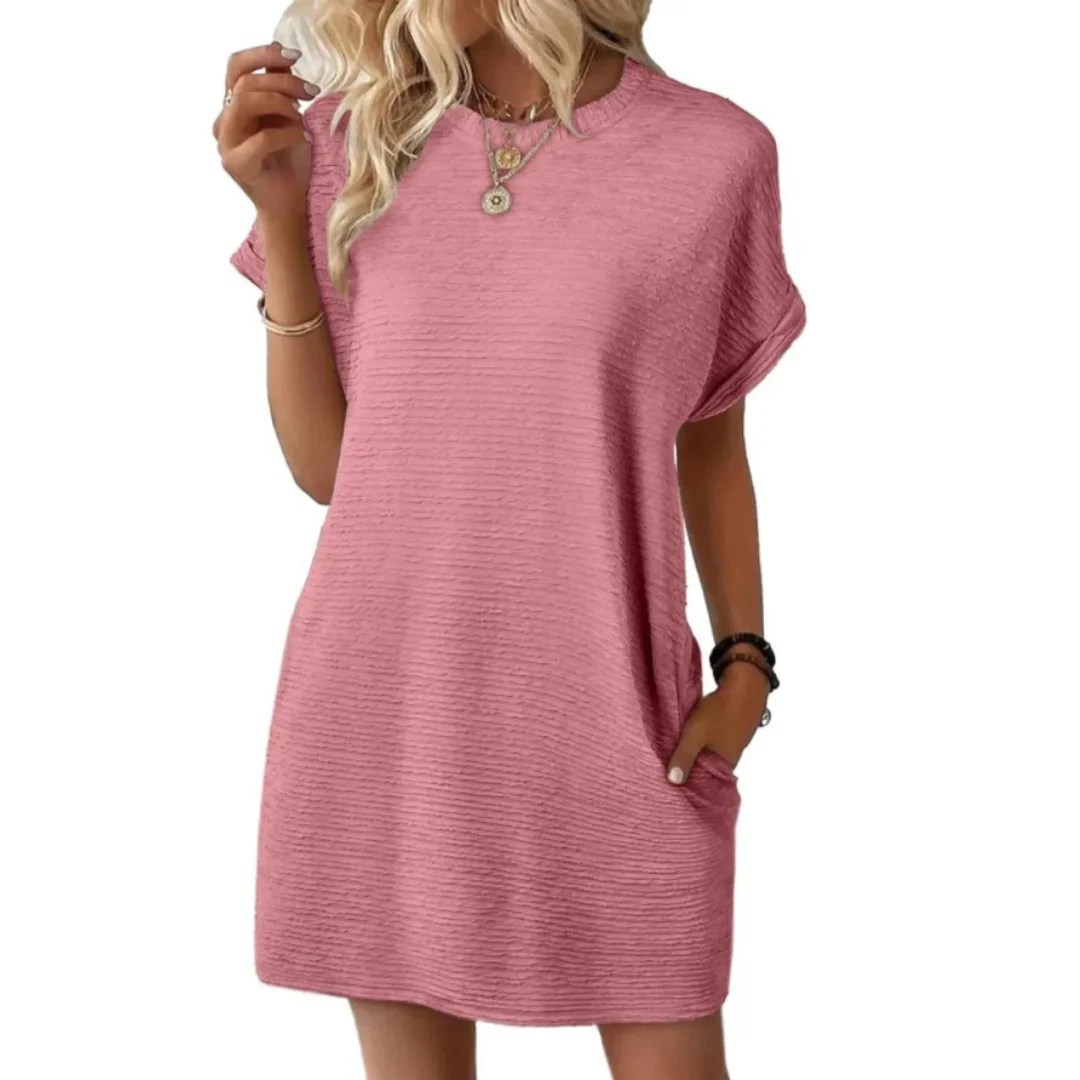 Ivay™ – Minimalistisches Sommerkleid mit Rundhalsausschnitt - Image 2