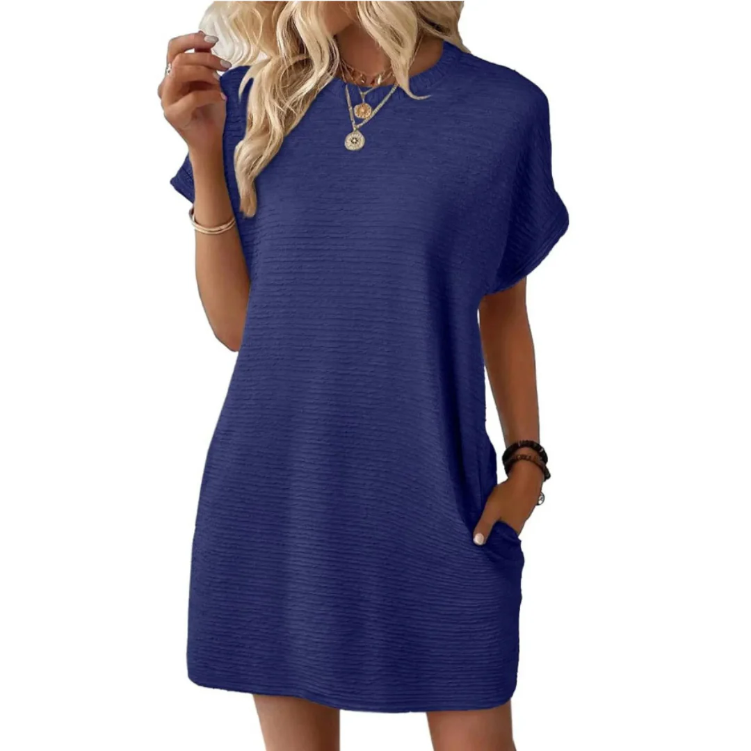 Ivay™ – Minimalistisches Sommerkleid mit Rundhalsausschnitt - Image 4