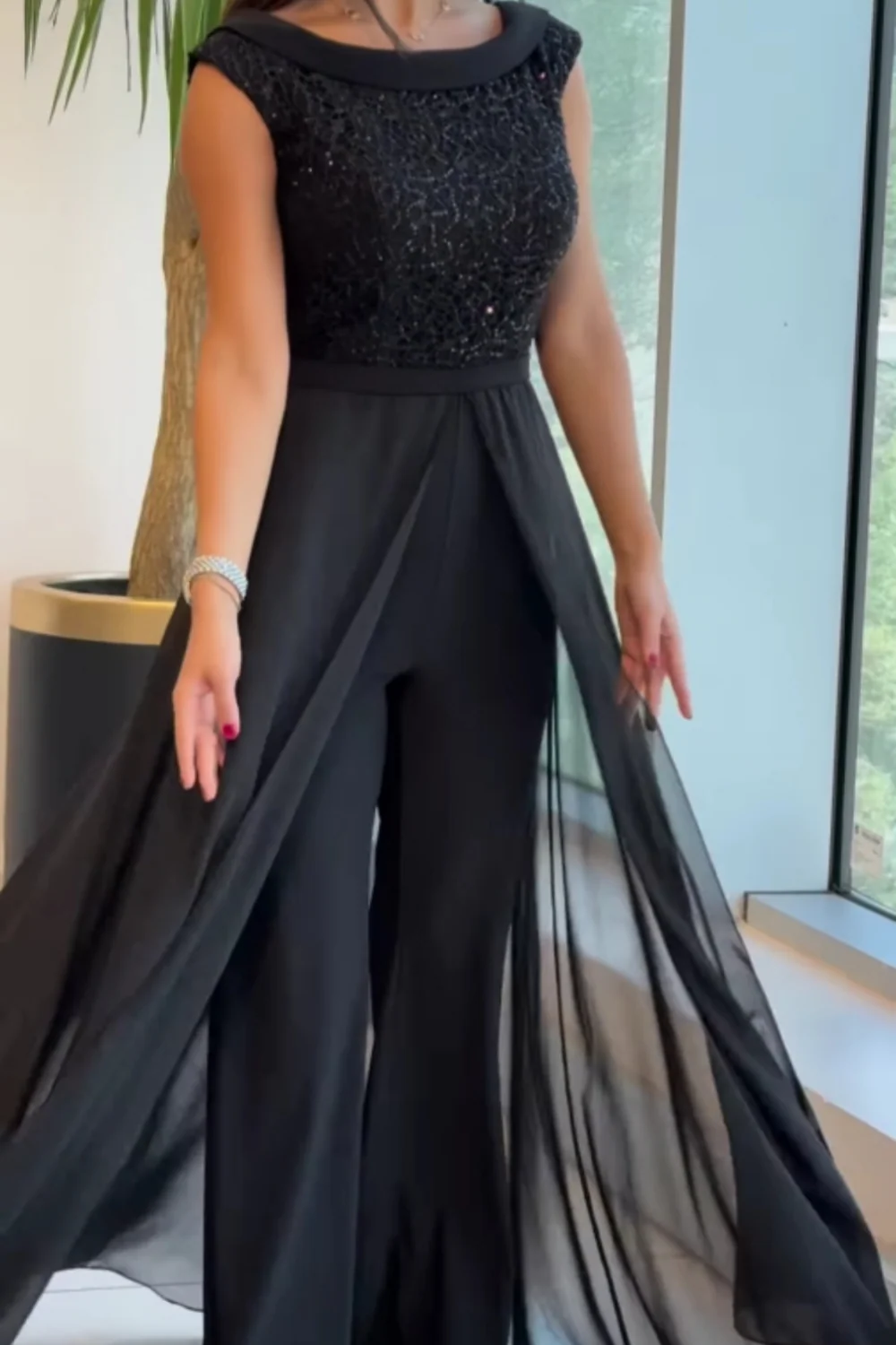 Ivora™ - Ärmelloser Eleganter Overall – Perfekt für Jeden Anlass - Image 3