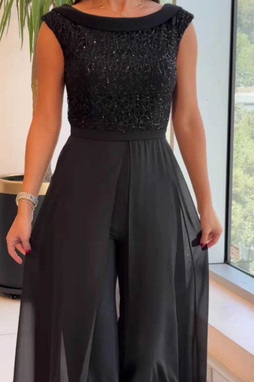 Ivora™ - Ärmelloser Eleganter Overall – Perfekt für Jeden Anlass - Image 4