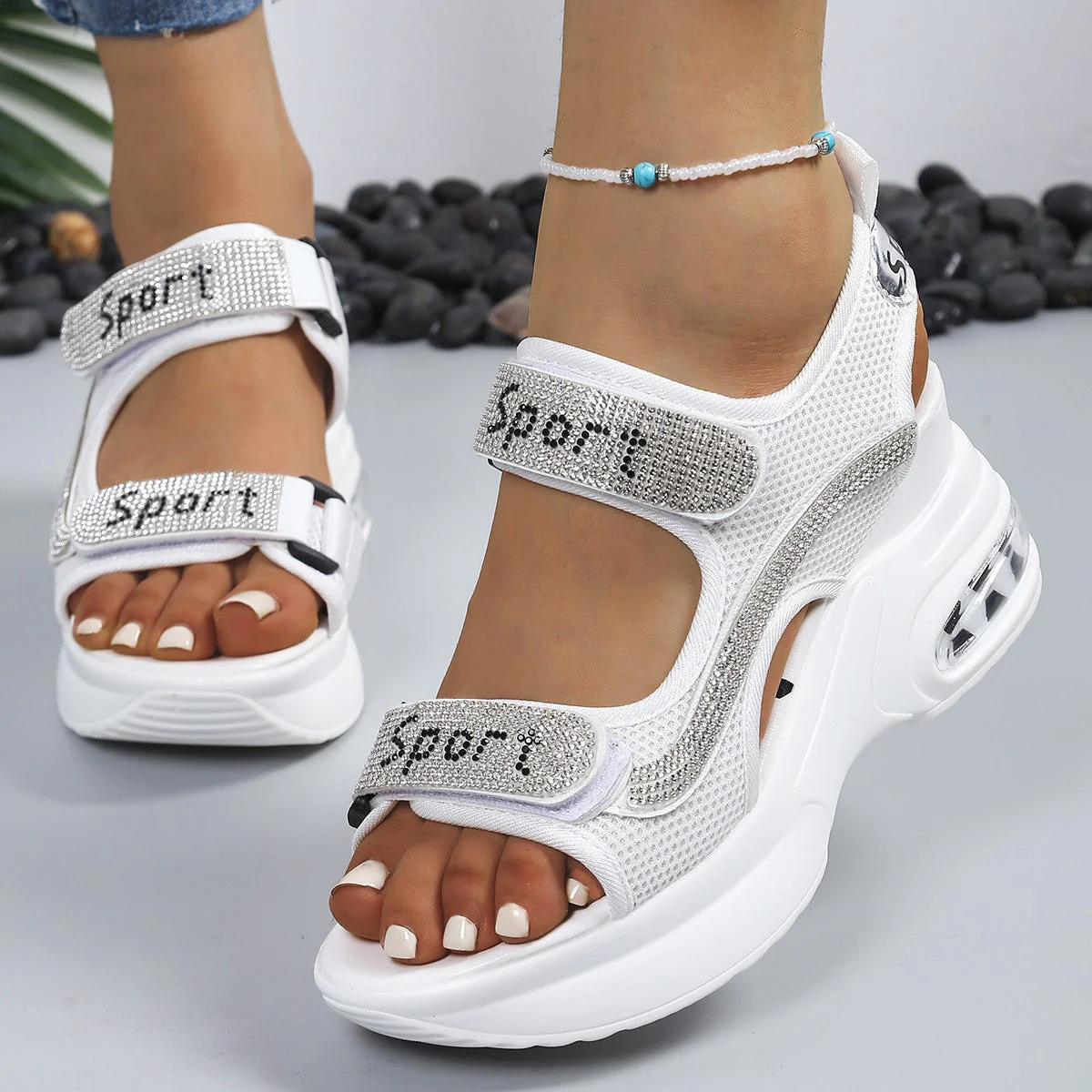 Jerna™ – Sandalen mit Keilabsatz - Image 4