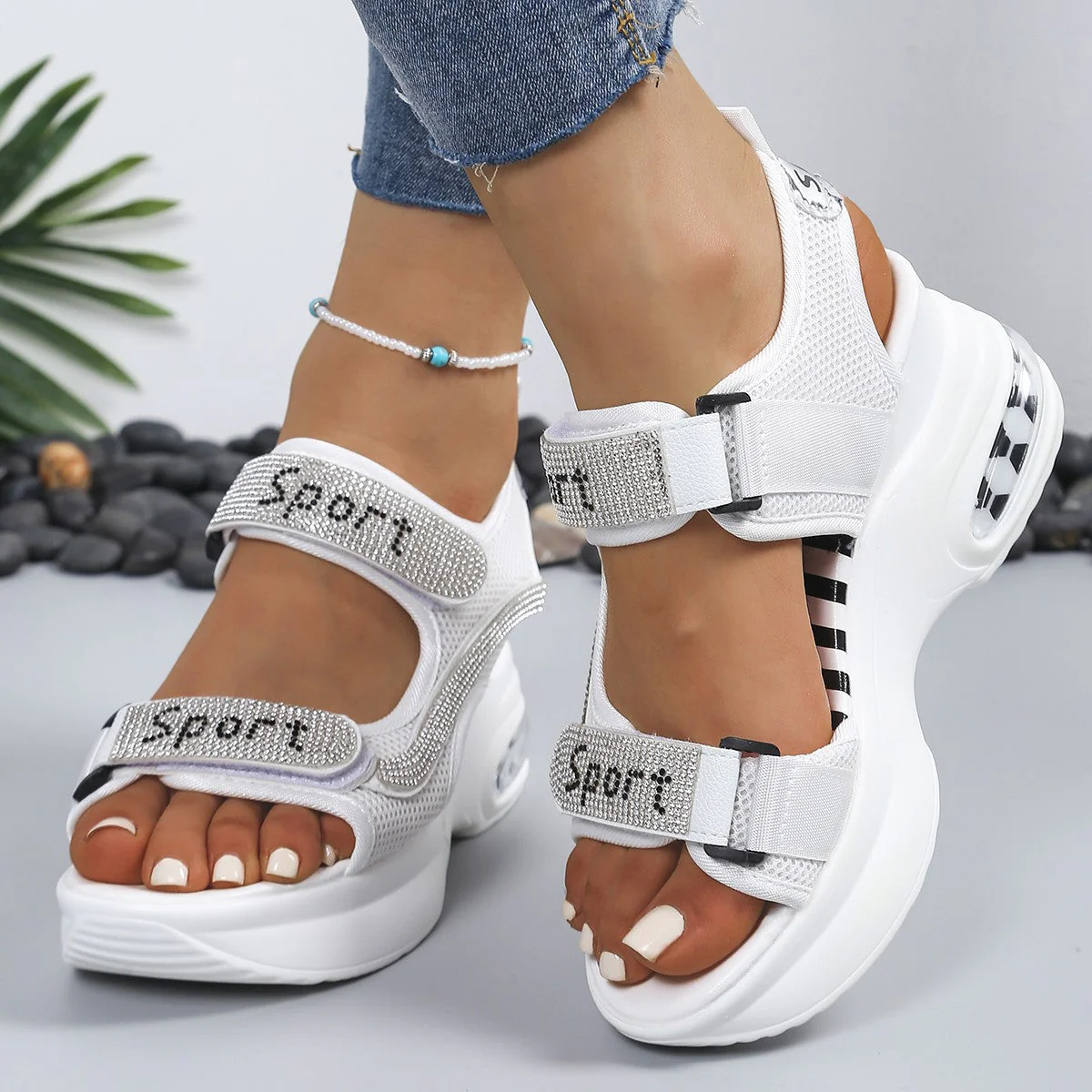 Jerna™ – Sandalen mit Keilabsatz - Image 6