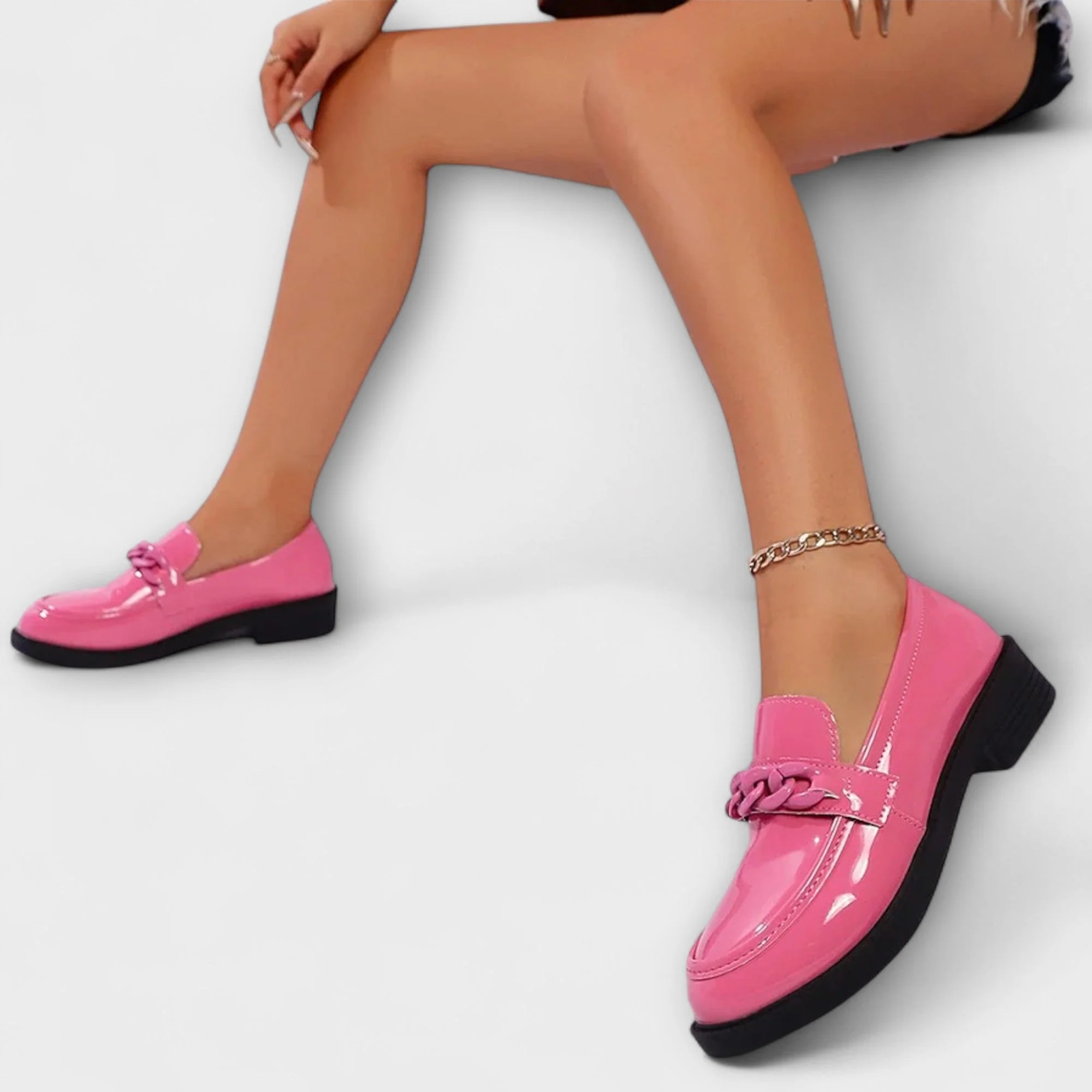 Lea™ - Lässige Theepotförmige Loafers - Image 4