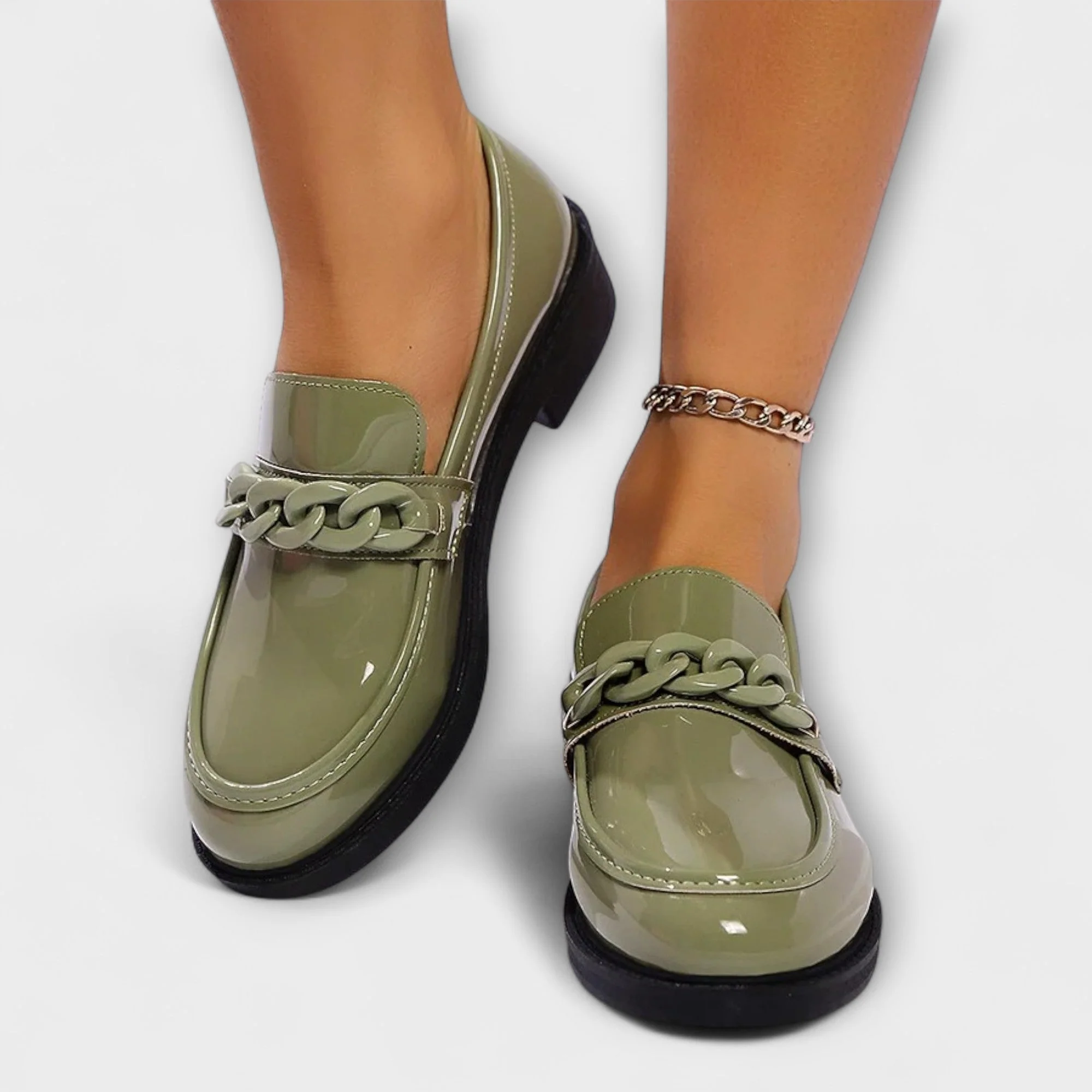 Lea™ - Lässige Theepotförmige Loafers - Image 7