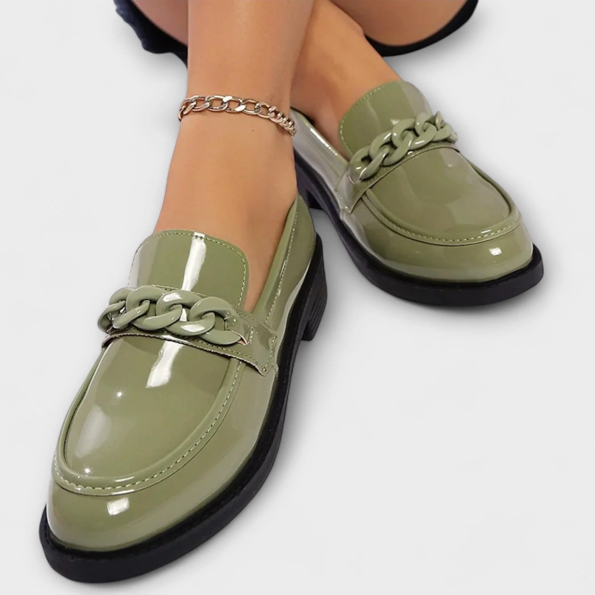 Lea™ - Lässige Theepotförmige Loafers - Image 8