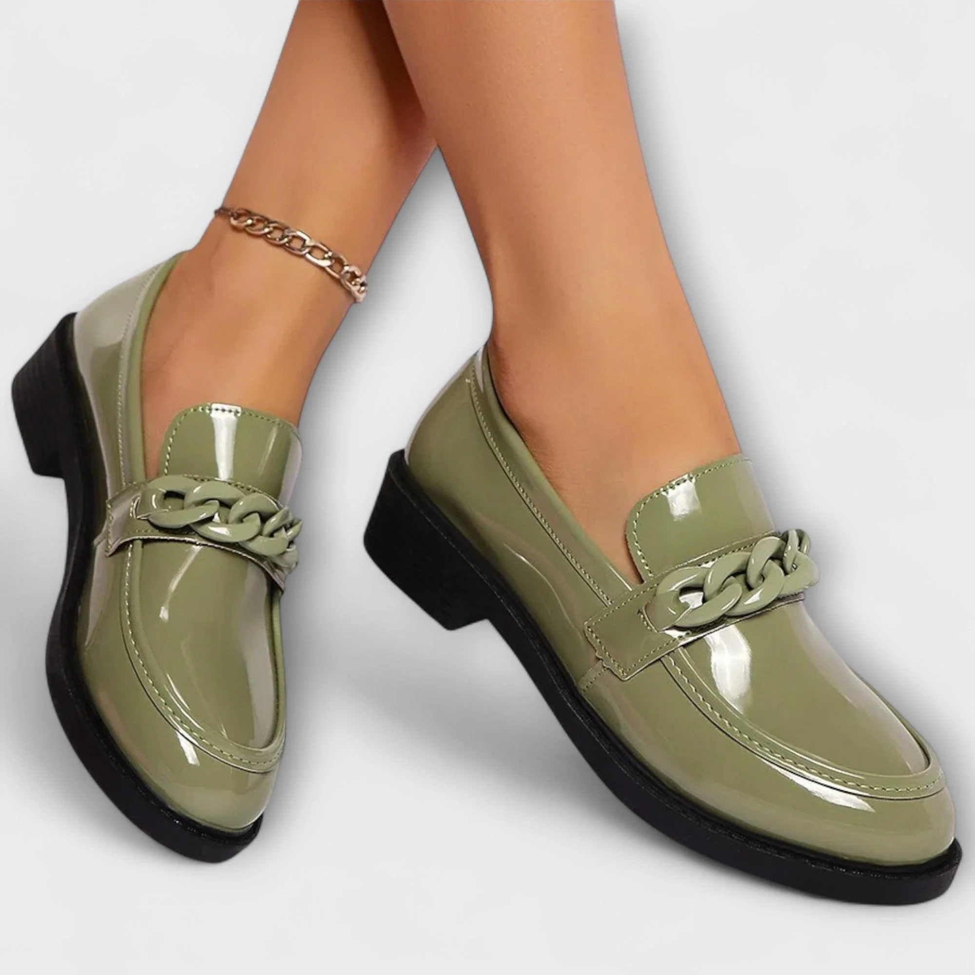 Lea™ - Lässige Theepotförmige Loafers - Image 9