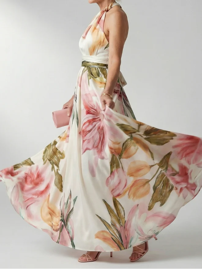 Anke - Leichtes Maxikleid mit floralem Muster - Image 2
