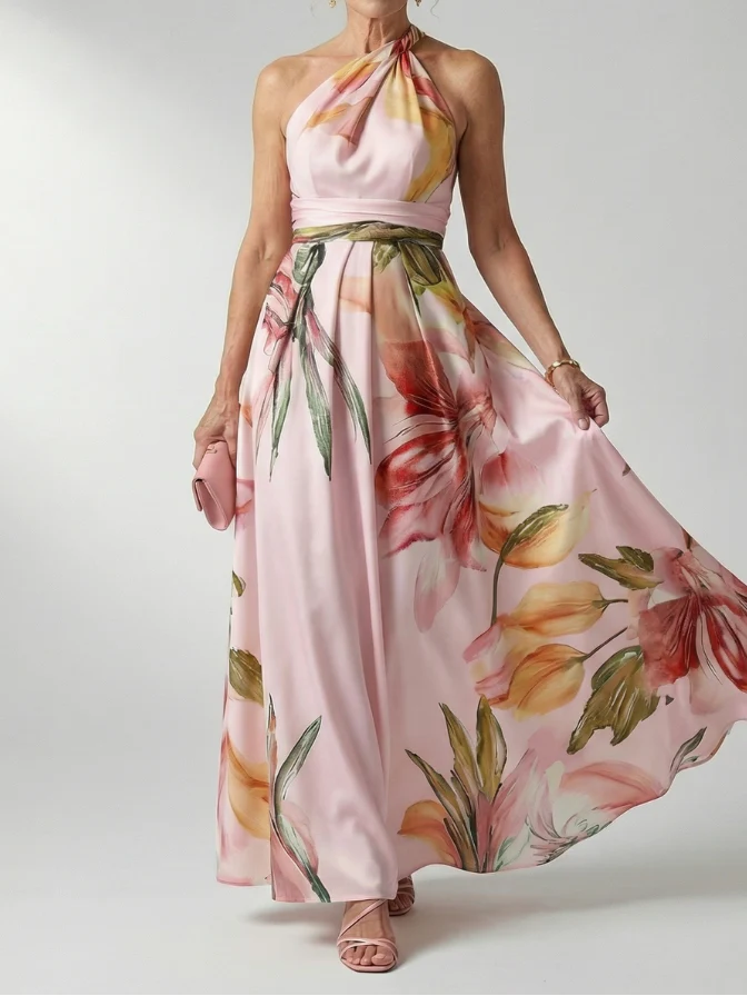Anke - Leichtes Maxikleid mit floralem Muster - Image 8