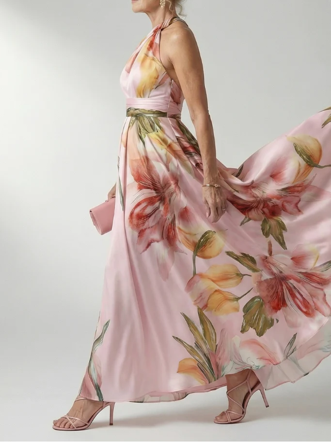 Anke - Leichtes Maxikleid mit floralem Muster - Image 9