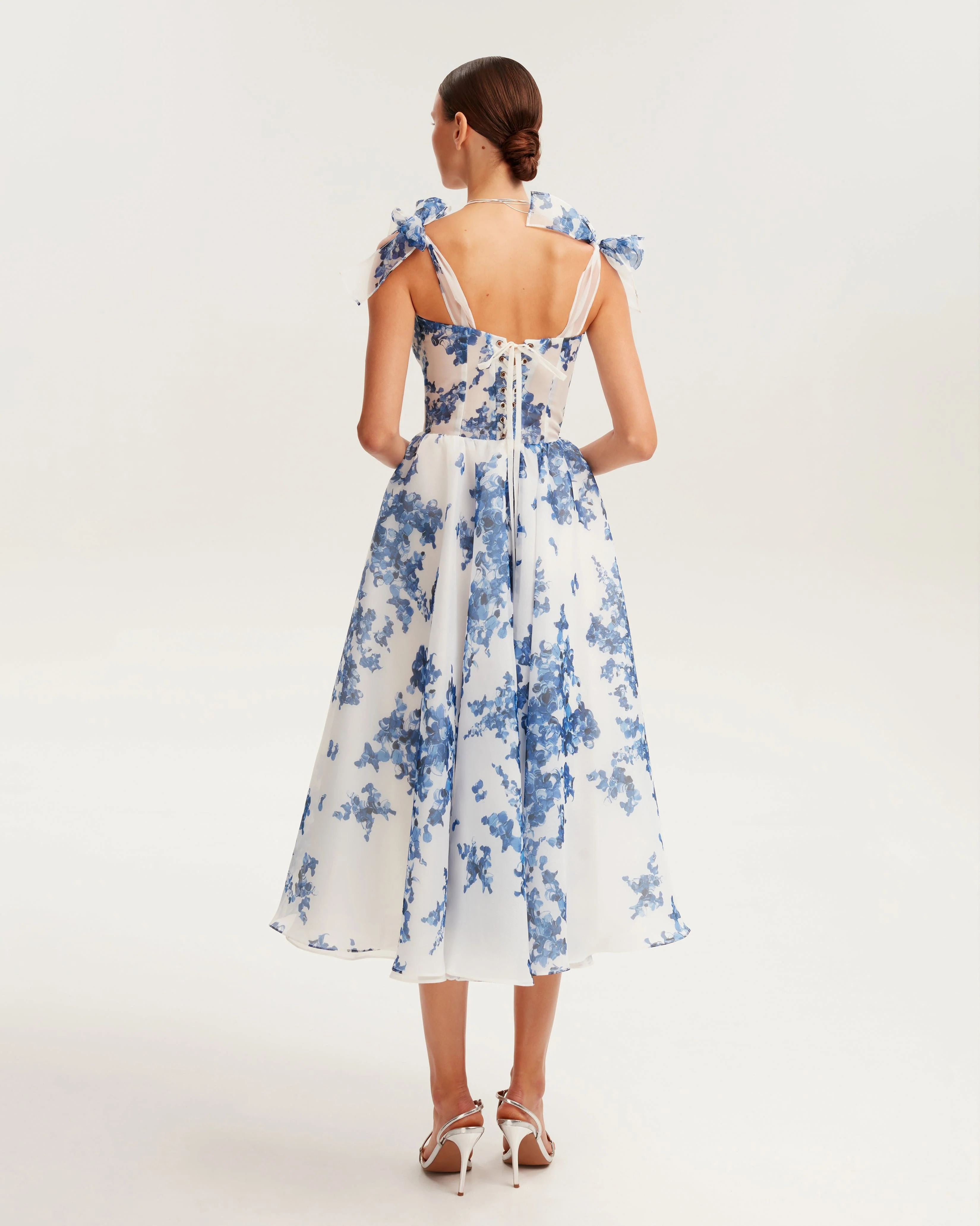 Leslie - Florales Midi-Kleid - Image 3