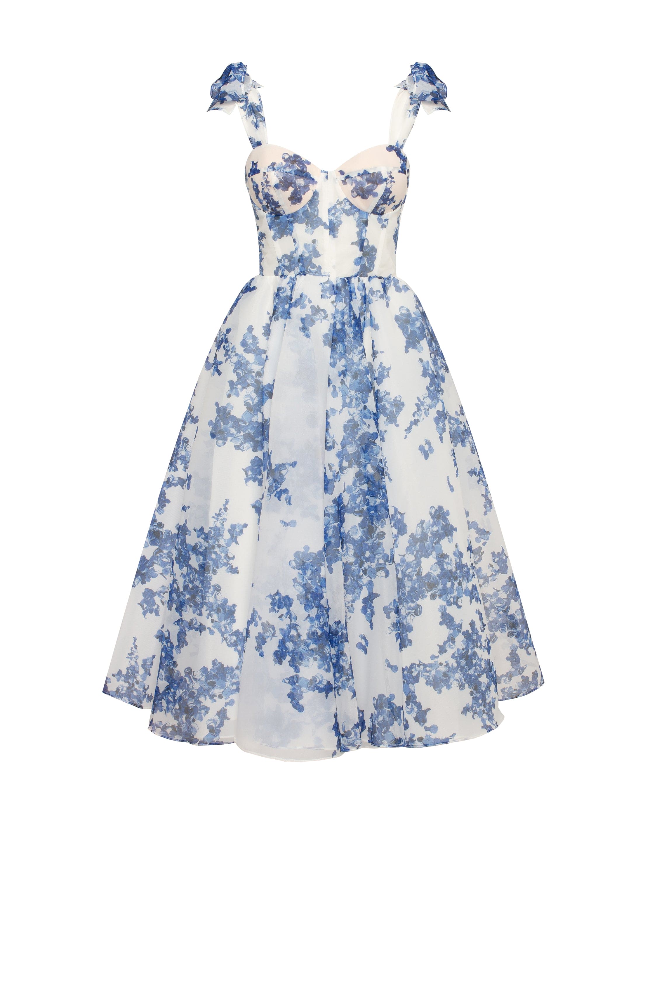 Leslie - Florales Midi-Kleid - Image 7