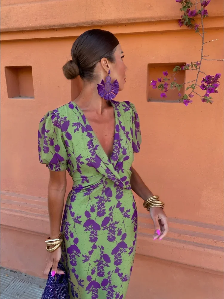 Lieke™ - Bunte Sommerdruckkleid - Image 3