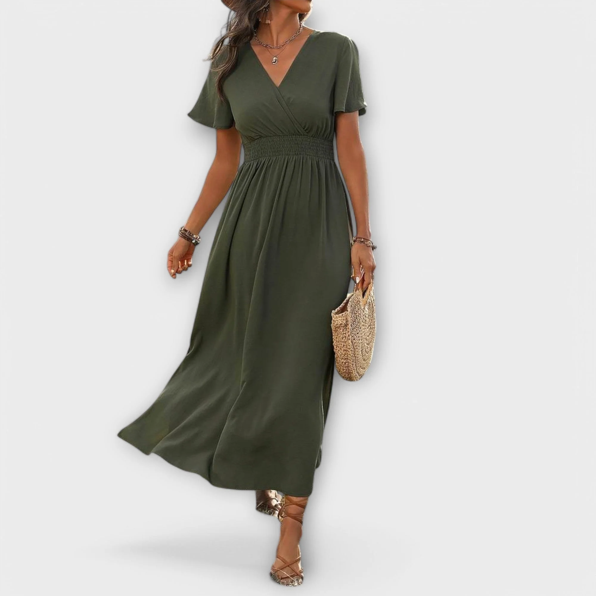 Lieke™ - Elegantes Kleid mit Ärmeln - Image 4