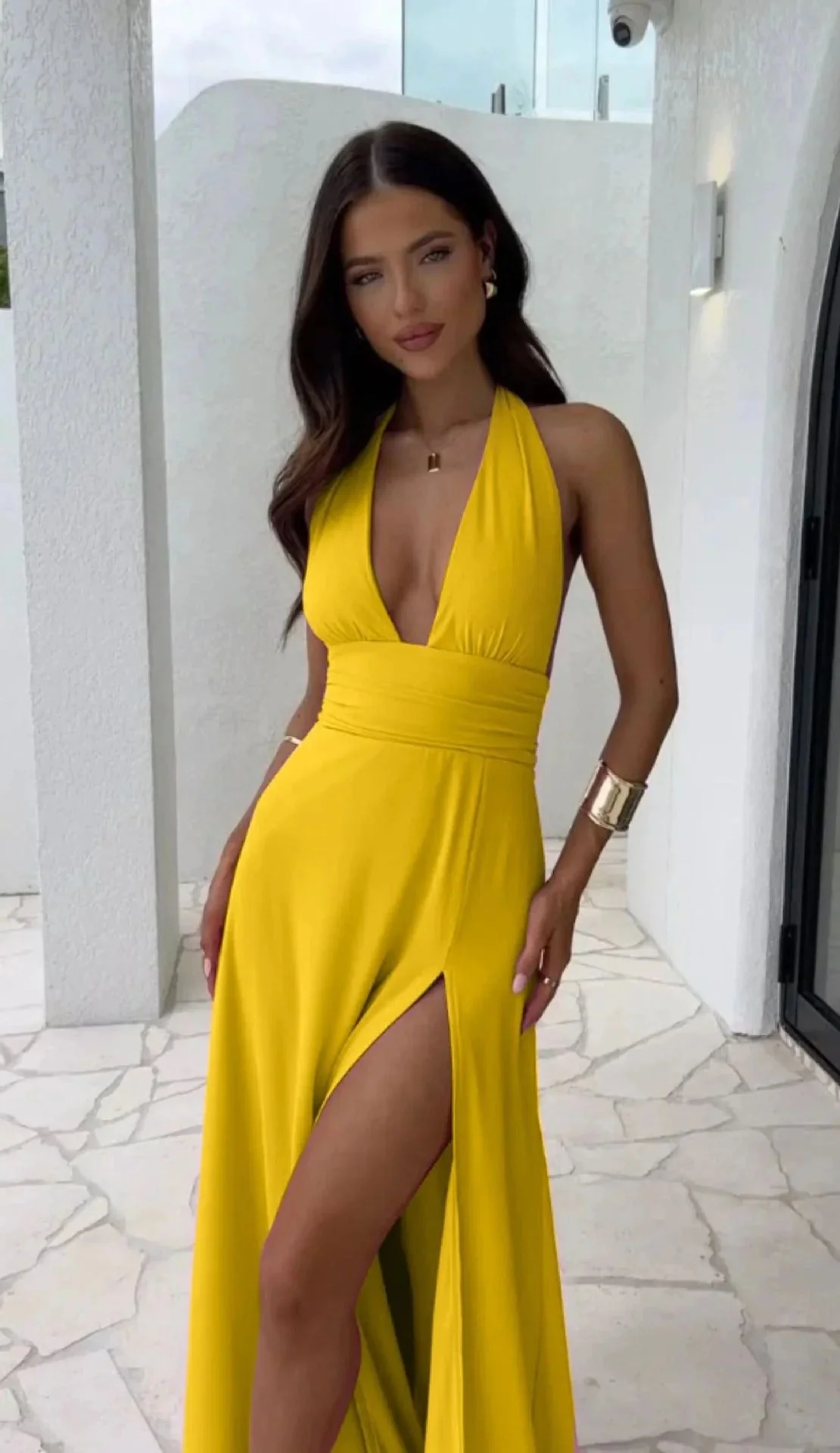Lilli - Maxikleid mit hohem Schlitz - Image 6