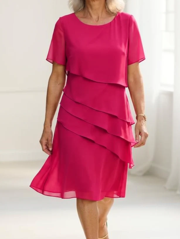 Linda™ - Elegantes Komfort-Rüschenkleid - Image 6