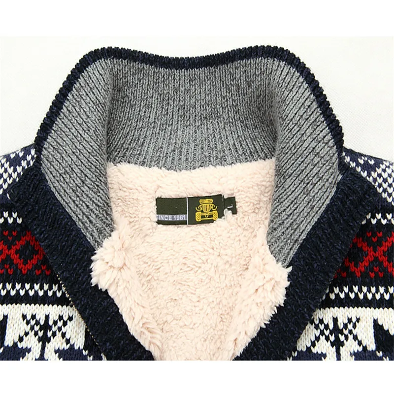 Logan | Vintage Strickjacke mit Reißverschluss - Image 3