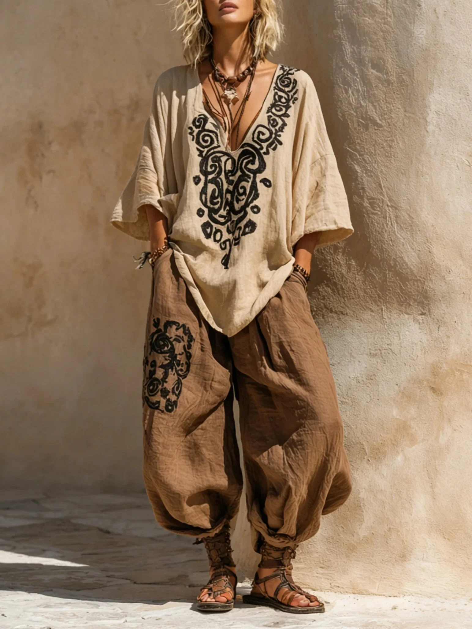 Loira™ – Dreiteiliges Set mit Kunstwerken im Bohemian-Nomad-Stil - Image 2