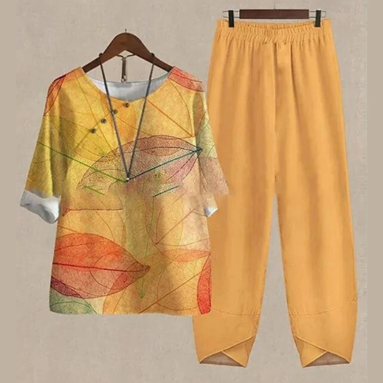 Loui™ – Ein bequemes und Schickes Set aus Hemd und Hose - Image 5