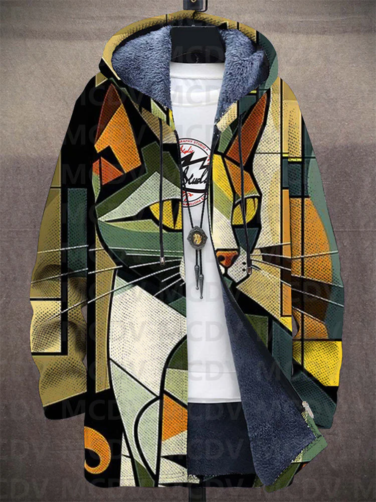 Lowanna™ - Luxuriöse Kunstinspirierte Kapuzenjacke mit Reißverschluss - Image 2