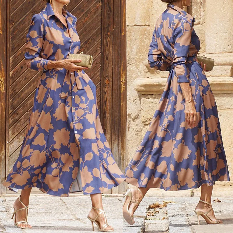Lynn™ - Elegantes V-Ausschnitt Kleid für Frauen - Image 5