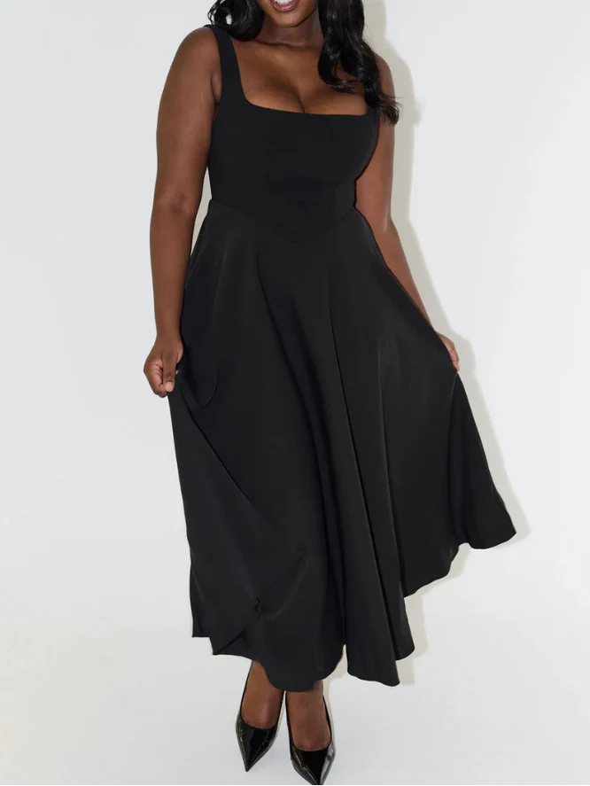 Marias™ - Elegantes Midikleid - Image 9