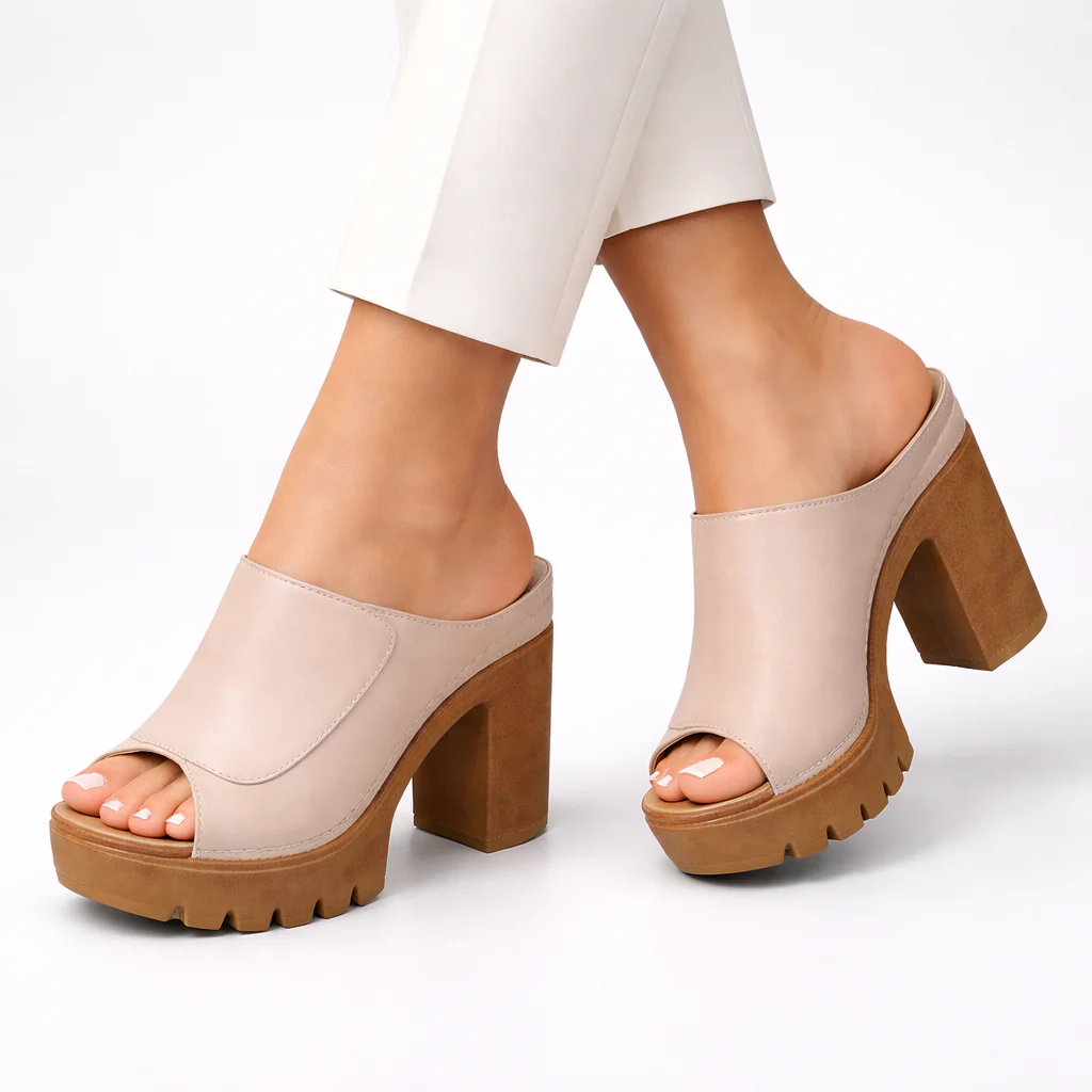 Mariela™ - Modische Plateausandalen mit Klobigen Absätzen - Image 3