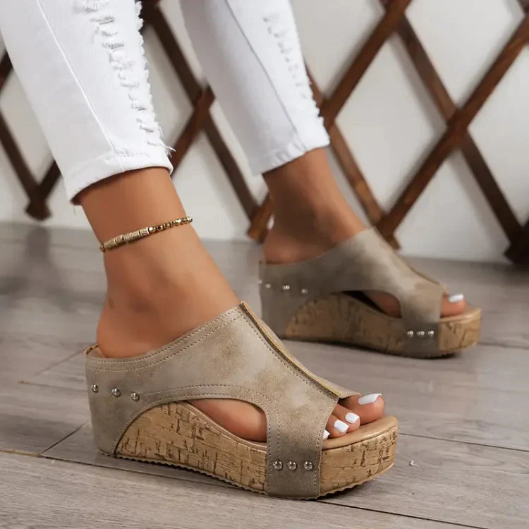 Marisa™ – Hochwertige Keilsandalen - Image 8