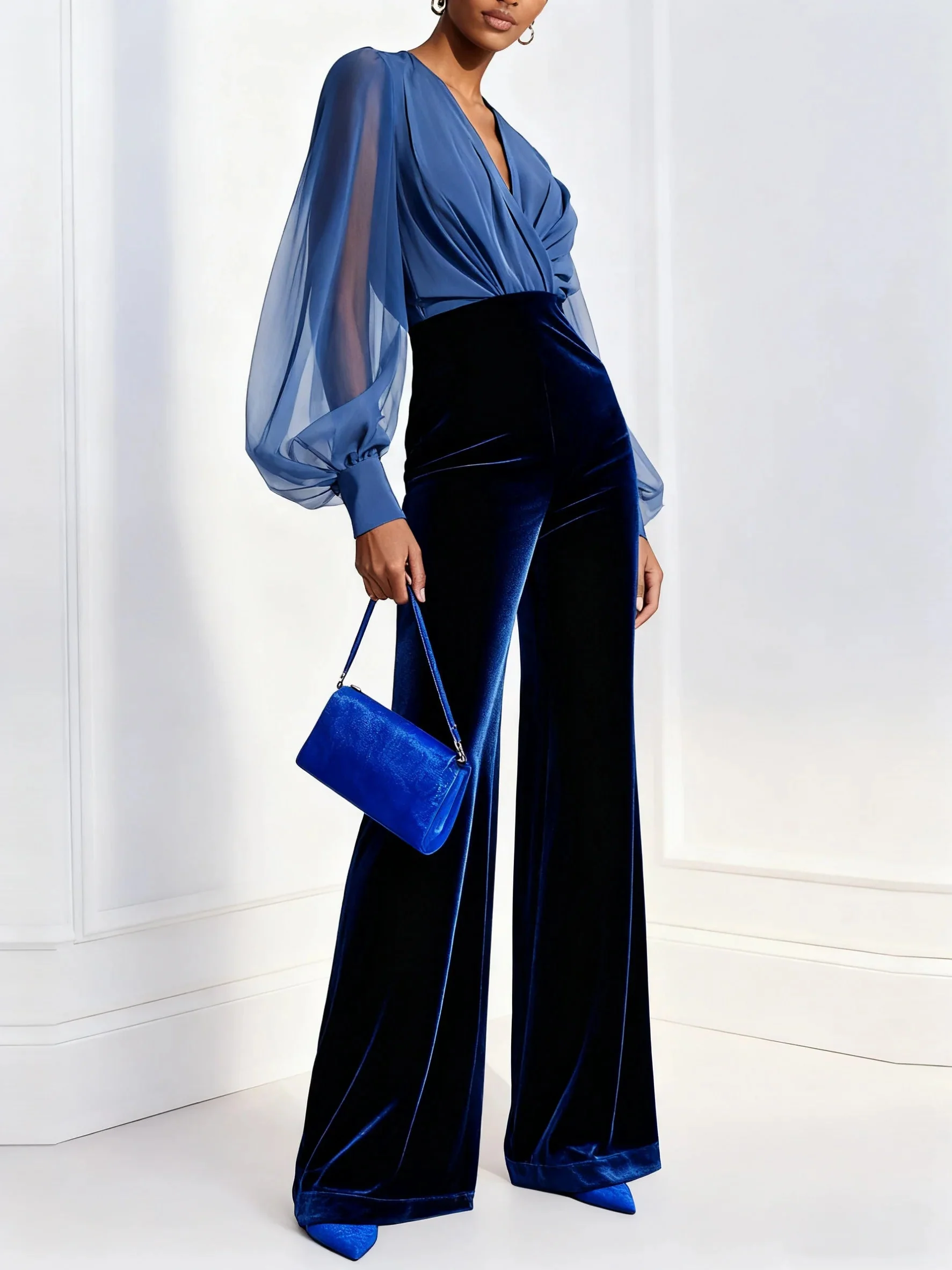 Maud™ - Eleganter Jumpsuit mit V-Ausschnitt - Image 3