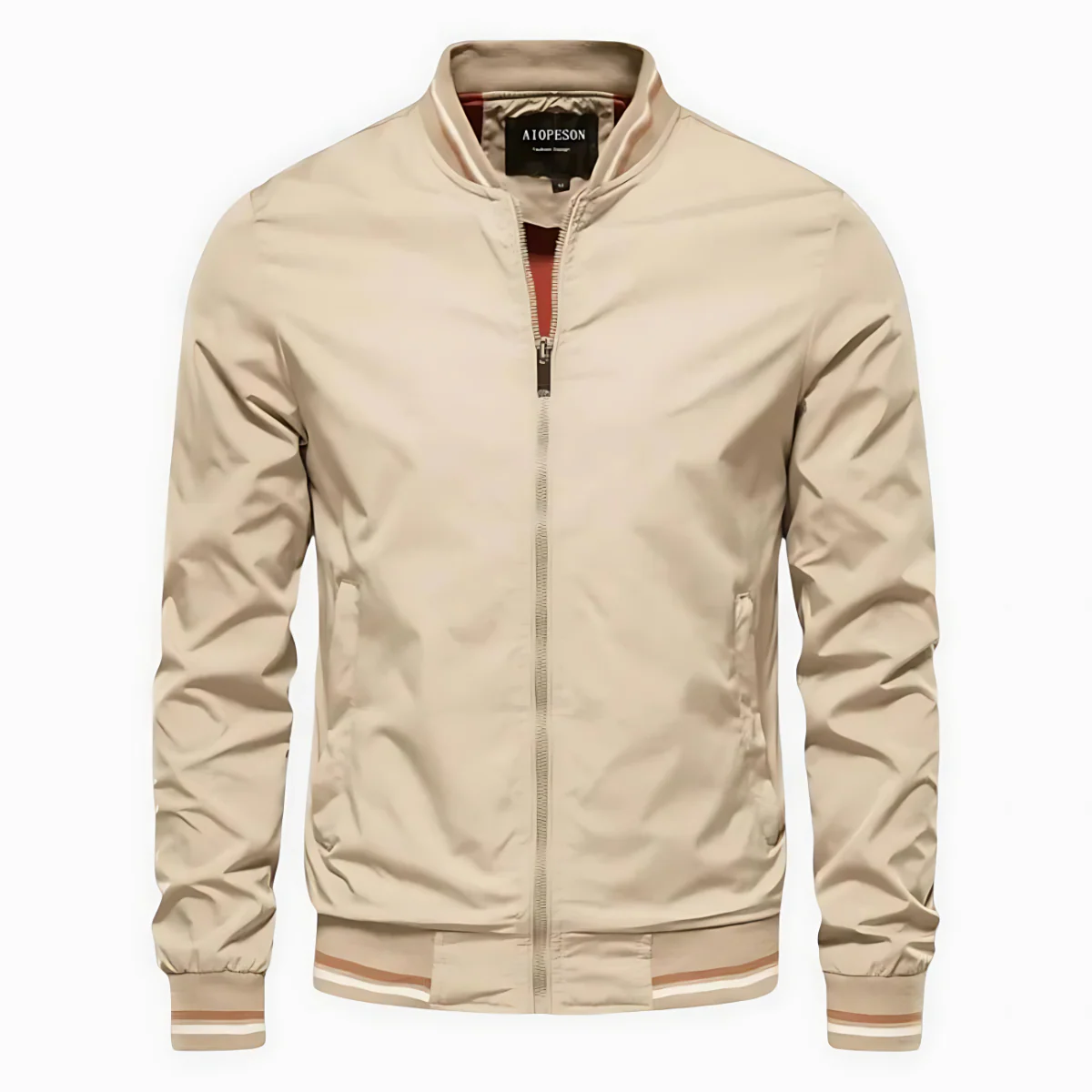 Maverick™ - Stilvolle Gestreifte Bomberjacke - Image 10