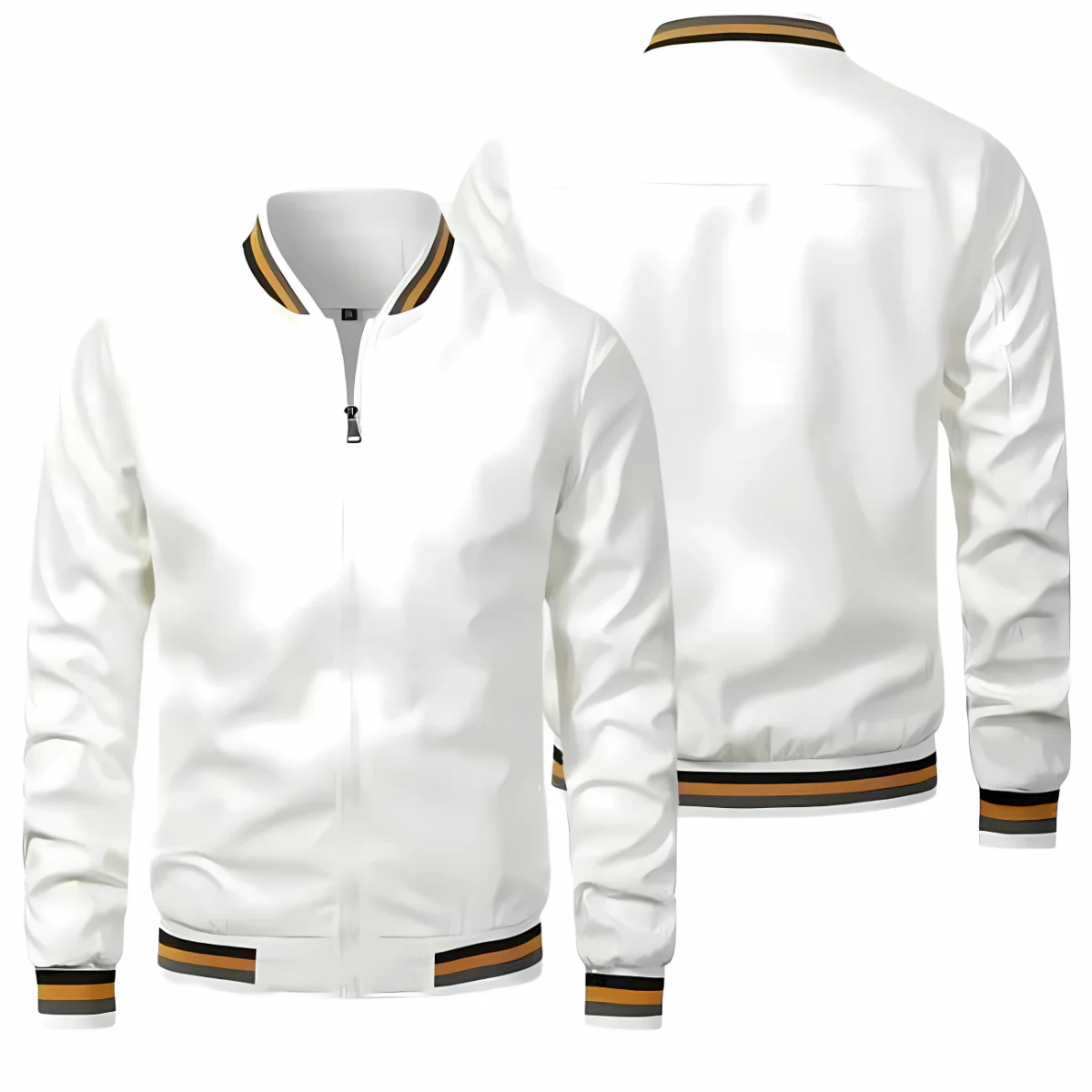 Maverick™ - Stilvolle Gestreifte Bomberjacke - Image 11