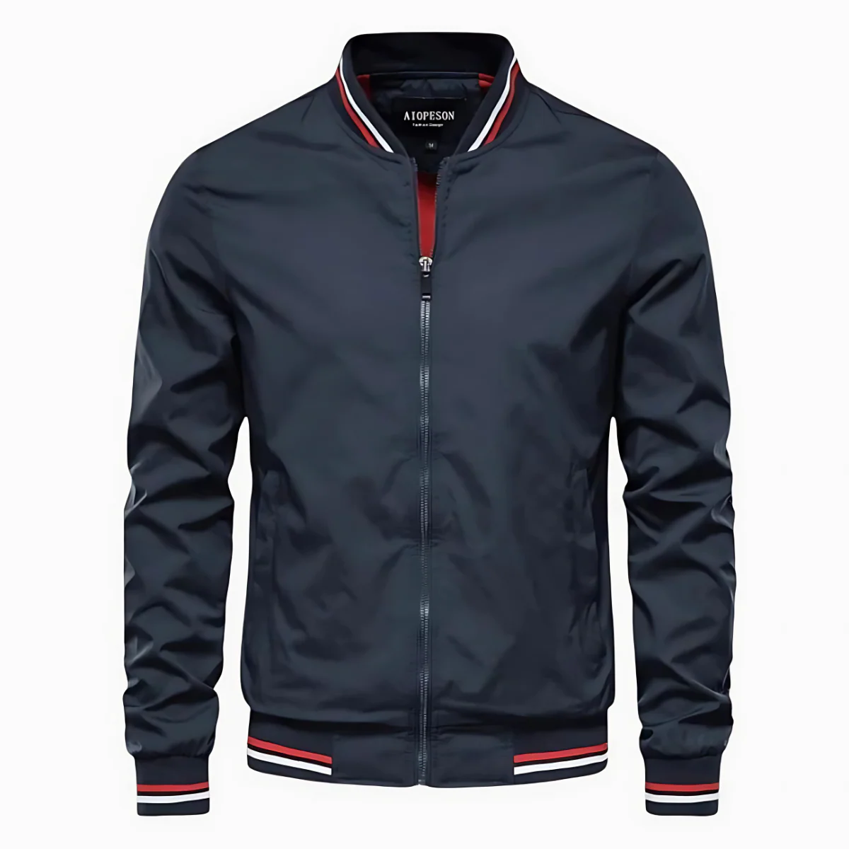 Maverick™ - Stilvolle Gestreifte Bomberjacke - Image 7