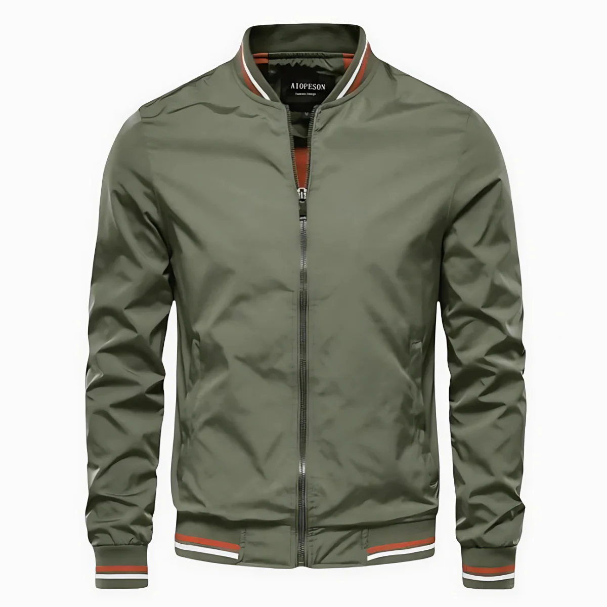 Maverick™ - Stilvolle Gestreifte Bomberjacke - Image 8