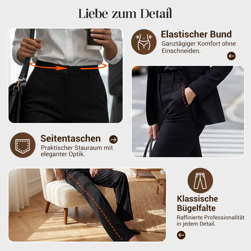 Meldy™ - Damen-Anzughose mit Hoher Taille - Image 10