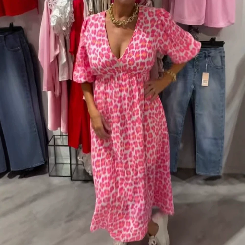 Mertil™ –  Leichtes und Luftiges Midi-Kleid mit Muster für Damen - Image 2