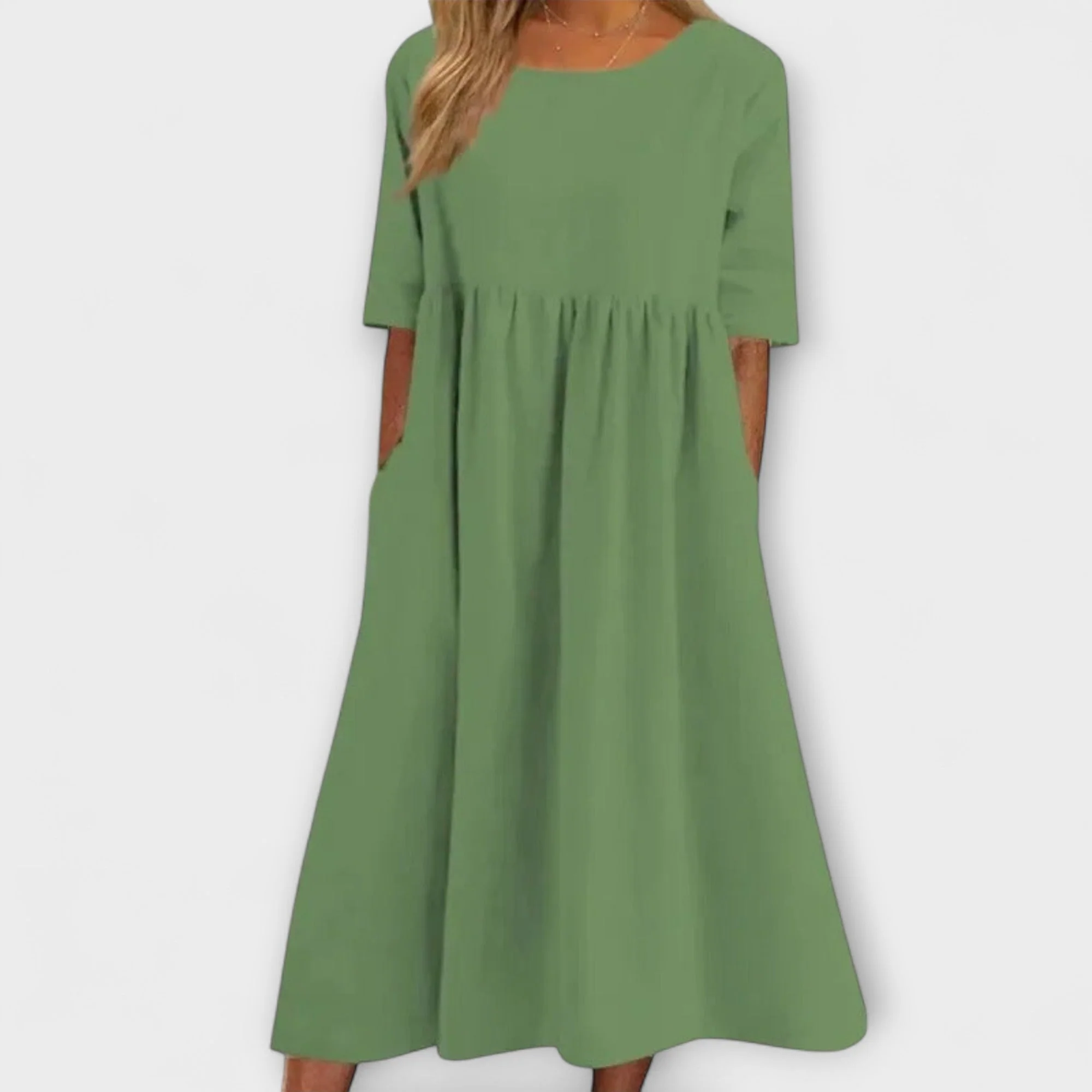 Mia™ - Moderne Bluse Kleid - Image 5
