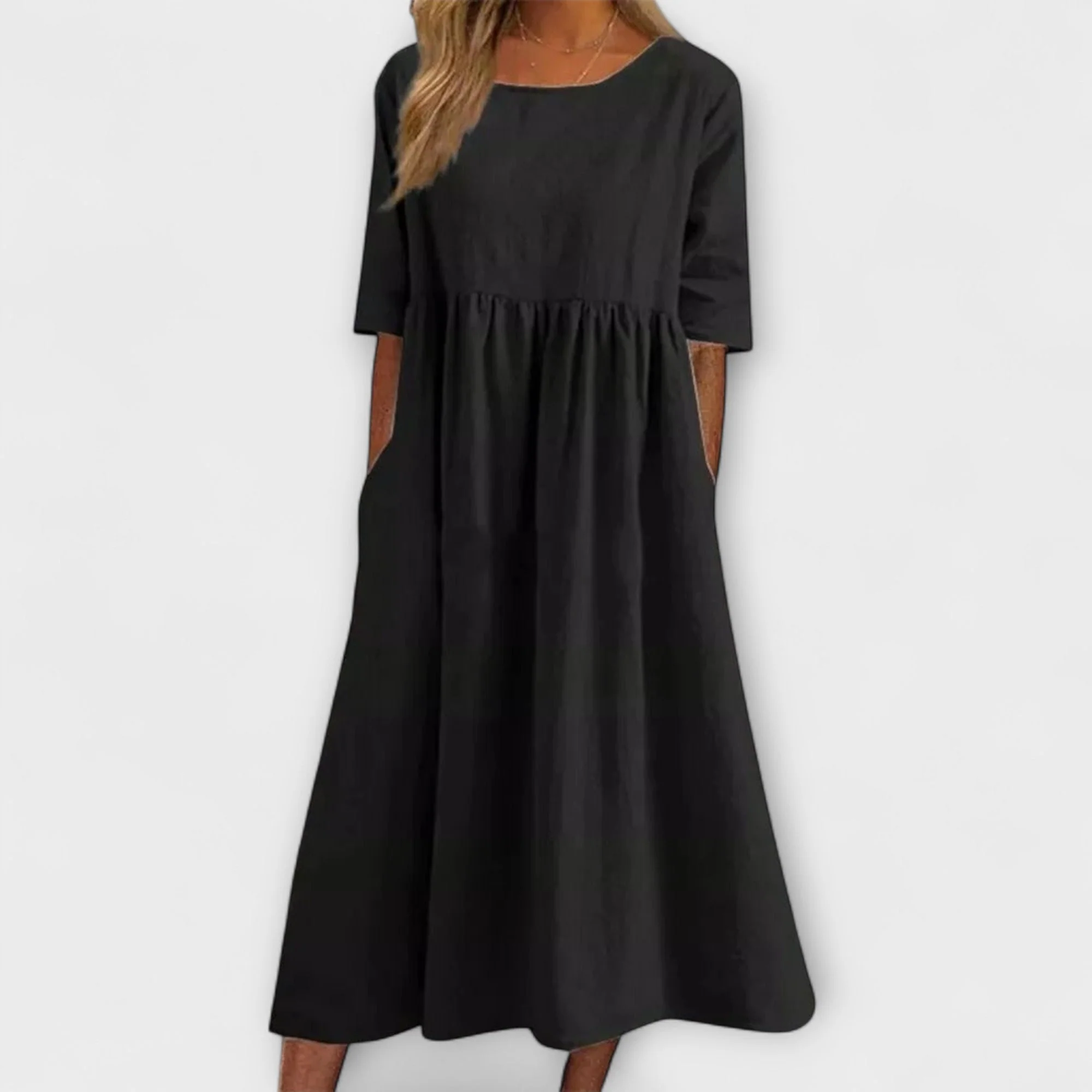 Mia™ - Moderne Bluse Kleid - Image 6