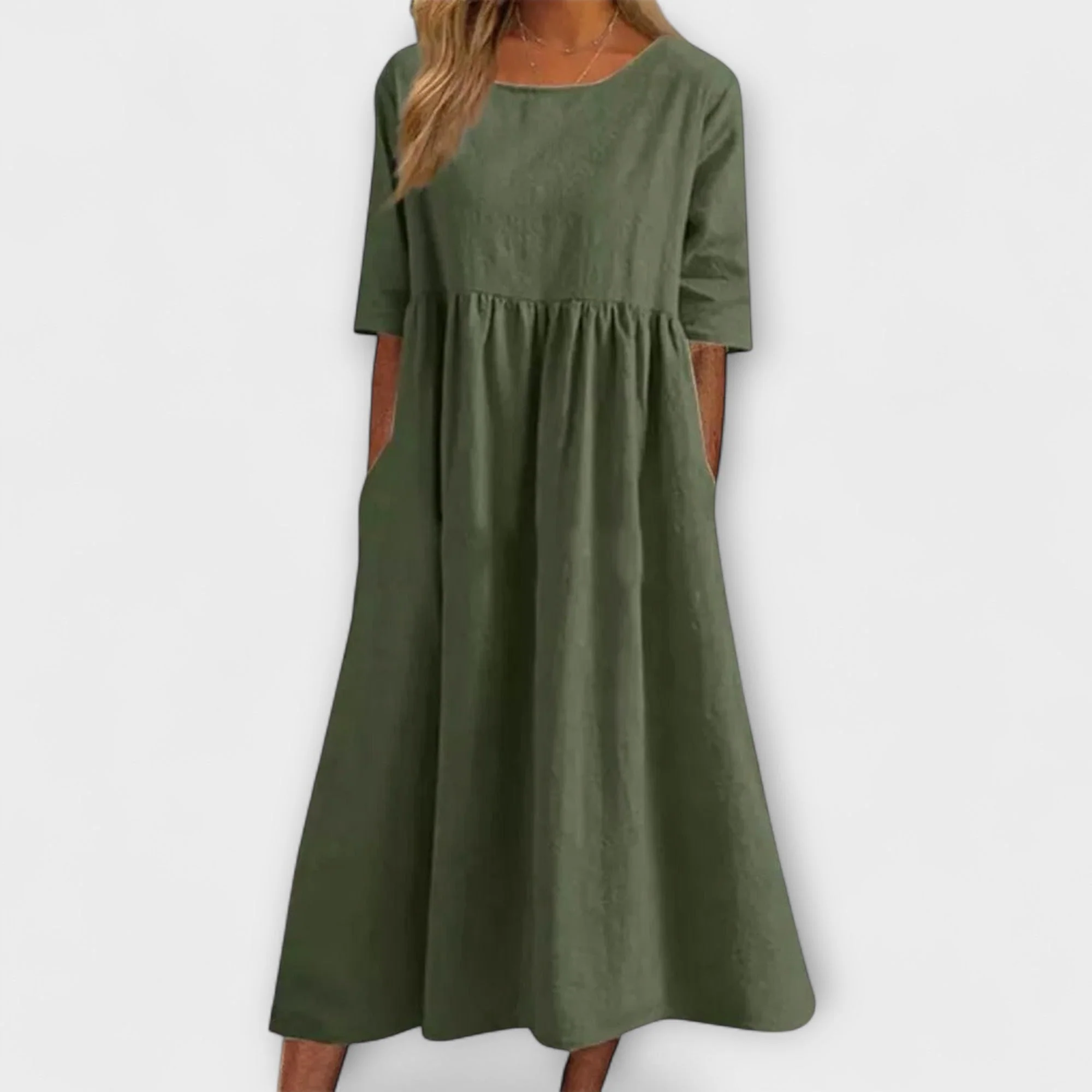 Mia™ - Moderne Bluse Kleid - Image 7