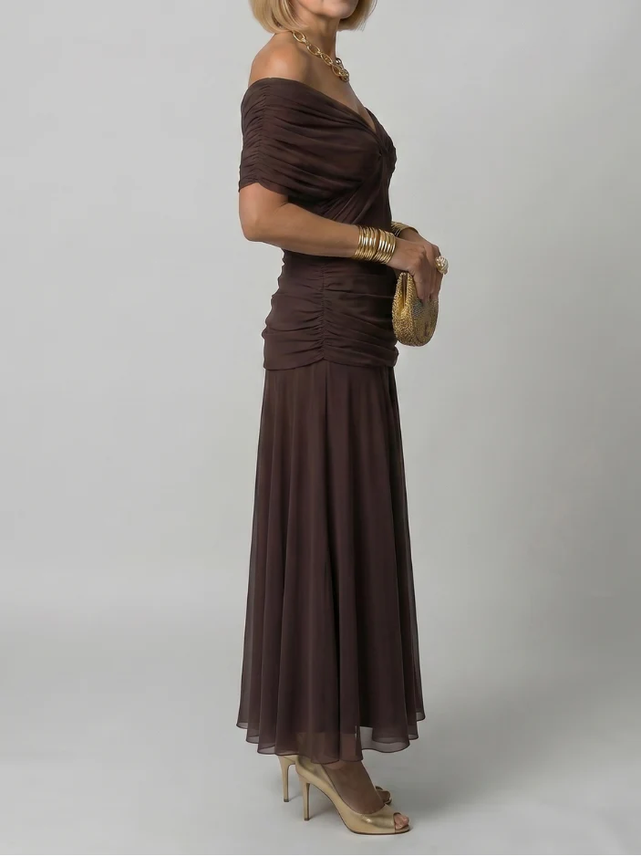 Elisabeth - Midikleid mit Schulterfreien Trägern - Image 13