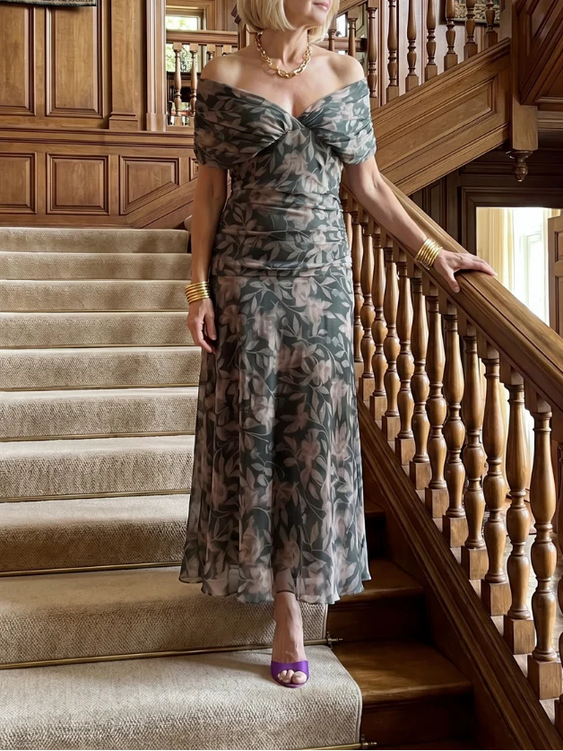 Elisabeth - Midikleid mit Schulterfreien Trägern - Image 14