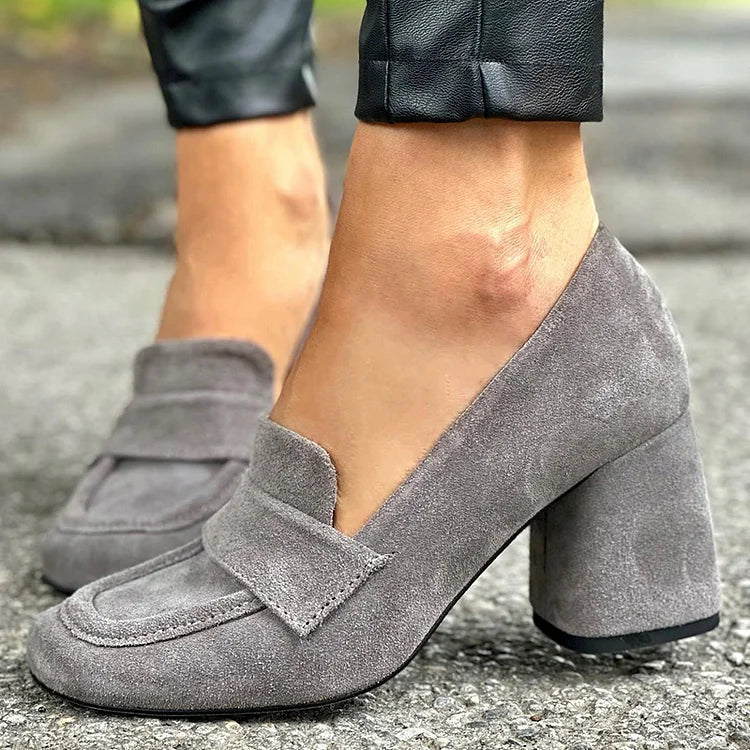 Milou™ - Elegante Blockabsatz Loafers