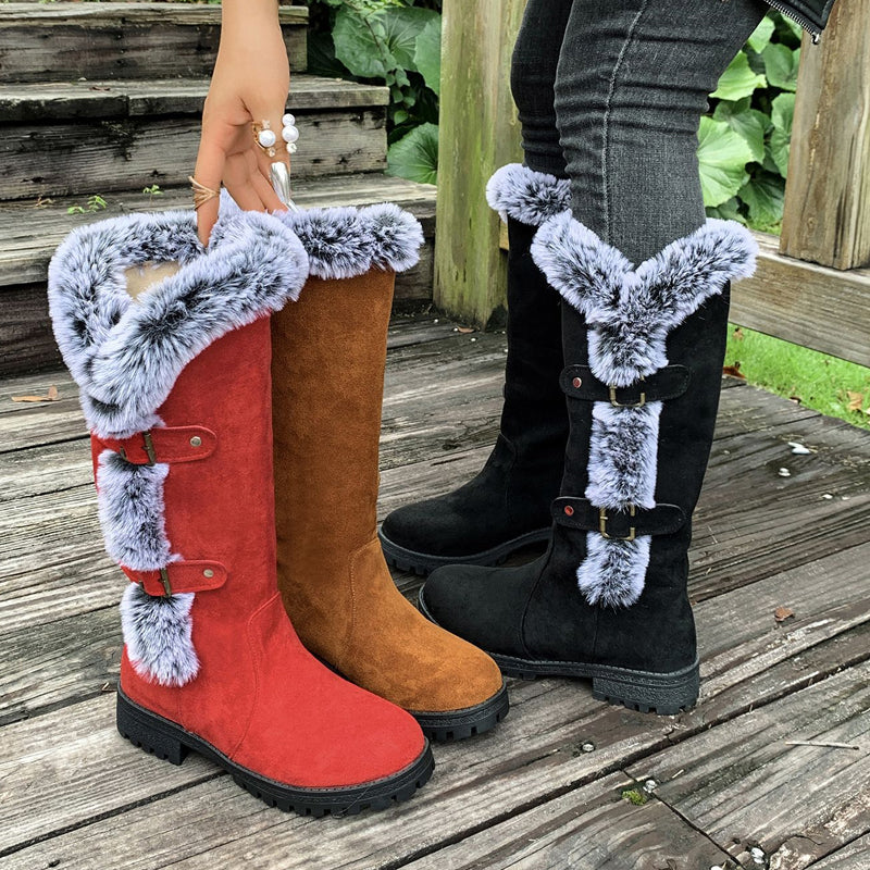 Molly™ - Gemütliche Dicke Winterstiefel mit Mittlerem Schaft - Image 3