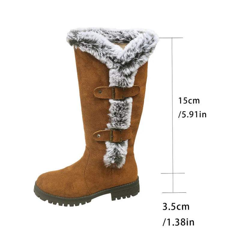 Molly™ - Gemütliche Dicke Winterstiefel mit Mittlerem Schaft - Image 7