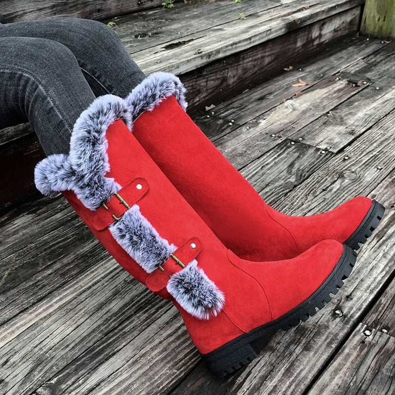 Molly™ - Gemütliche Dicke Winterstiefel mit Mittlerem Schaft - Image 8