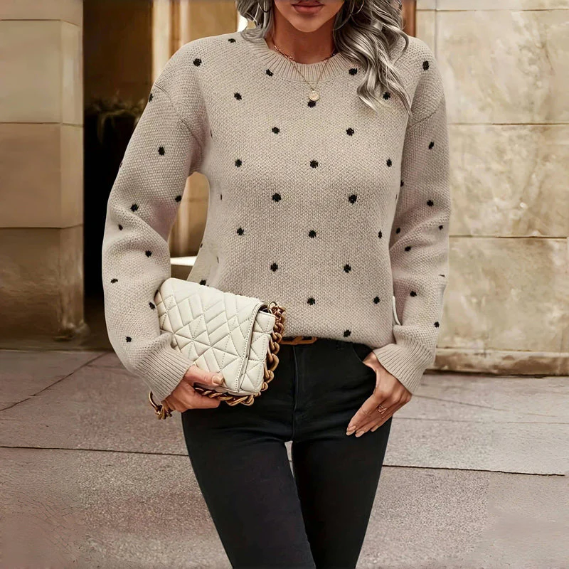 Nena™ – Gestrickter Pullover mit Punkten - Image 6