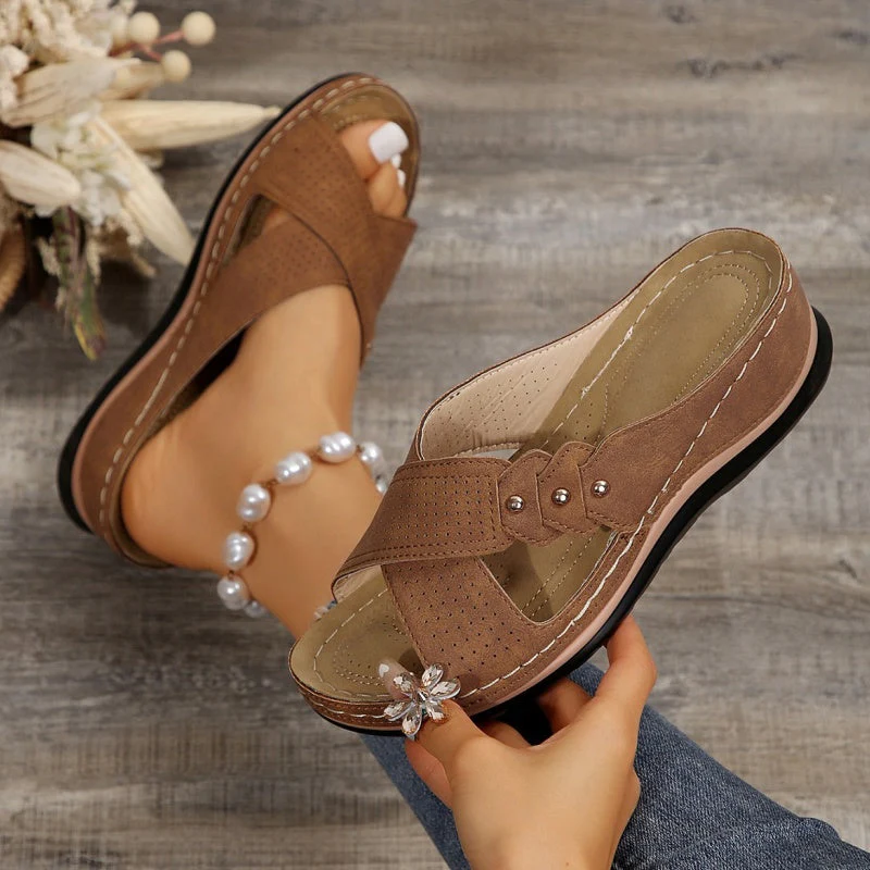 Nerila™ – Atmungsaktive orthopädische Keilsandalen mit hohem Tragekomfort - Image 4