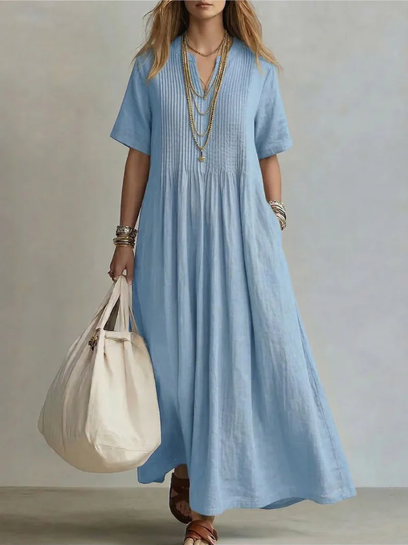 Nerya™ - Plissiertes Kleid - Image 3
